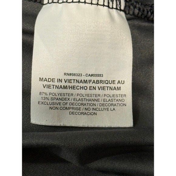 Nike Golf Dri-Fit Women's Large Black Geometric Print Short Sleeve Polo Shirt - Picture 8 of 10